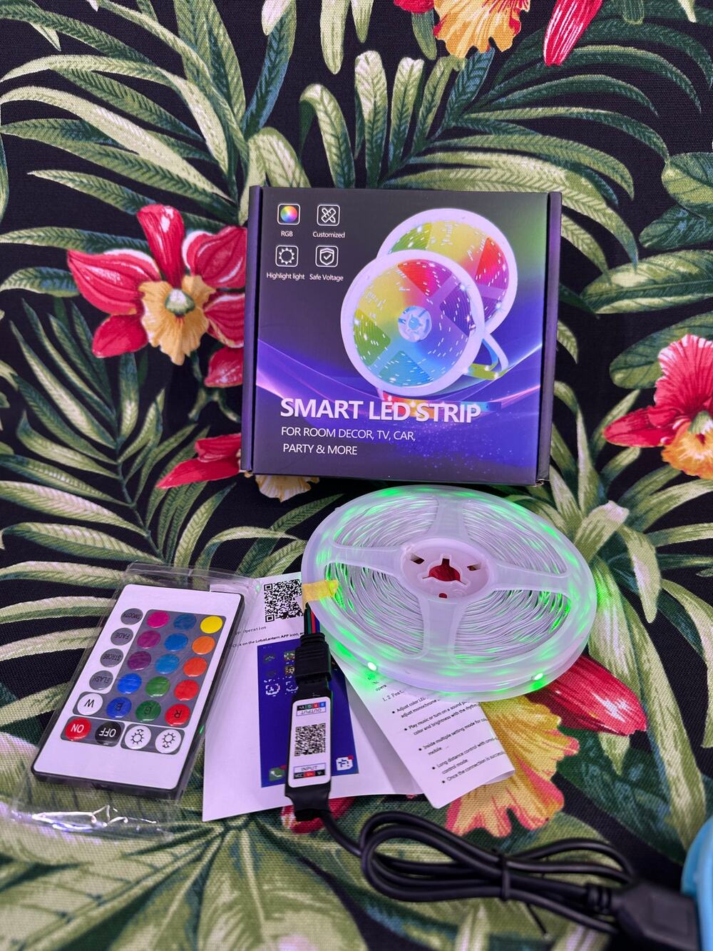 15 Meters LED Smart Multi Color Light Strip  New Never Used